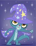  cape cartuneslover16 cosplay crossover friendship_is_magic fur grin hat littlest_pet_shop male mongoose my_little_pony pink_nose smirk solo standing sunil_nevla trixie_(mlp) wizard_hat 