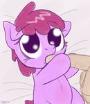  baby berry_punch_(mlp) cute equine female finger friendship_is_magic hair horse human mammal my_little_pony nom pony purple_eyes purple_hair skoon solo young 