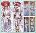  annoying_watermark anthro bra cat dakimakura fel_(character) feline kenno_arkan kenno_arkkan mammal my_life_with_fel panties pillow tiger underwear watermark 