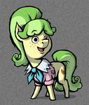  awilddrawfagappears bottomless chickadee_(mlp) clothing cutie_mark equine female feral freckles friendship_is_magic green_hair hair horse legend_of_zelda mammal my_little_pony pony shirt solo style_parody the_legend_of_zelda video_games wind_waker 
