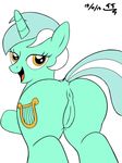  equine female friendship_is_magic horn horse lyra_(mlp) lyra_heartstrings_(mlp) mammal my_little_pony pony presenting pussy solo tomtornados unicorn 