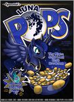  blue_eyes blue_fur blue_hair bowl cereal cutie_mark equine female food friendship_is_magic fur gbillustrations hair horn horse mammal milk my_little_pony parody pony pops princess_luna_(mlp) solo winged_unicorn wings 