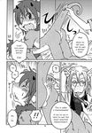  age_difference anal anal_penetration anal_thermometer anthro anus ass_up balls clothing comic cute date_natsuku dragon duo eyes_closed eyewear furred_dragon glasses hair horn invalid_tag male monochrome nude open_mouth penetration sweat tail_grab text thermometer tongue tongue_out young 