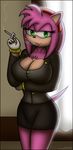  anthro female knownvortex sega smoking sonic_(series) 