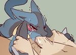  blush crying erection faceless_male fellatio forced forced_oral human interspecies lucario male mammal nintendo nude oral oral_sex paperclip paperclip_(artist) penis plain_background pok&#233;mon pok&#233;philia pok&eacute;mon pok&eacute;philia red_eyes sex video_games 