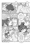  &lt;3 age_difference anthro bed big_ears comic cute date_natsuku dragon duo english_text eyes_closed furred_dragon gay hair horn invalid_tag licking male nude sex smile text tongue tongue_out young 