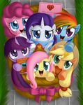  apple applejack_(mlp) avian basket bird blonde_hair blue_eyes blue_fur book bow bracelet card cowboy_hat crying cupcake cute english_text engrishman equine female feral fluttershy_(mlp) food friendship_is_magic fruit fur green_eyes group hair happy hat horn horse jewelry looking_at_viewer mammal multi-colored_hair my_little_pony open_mouth orange_fur pink_fur pink_hair pinkie_pie_(mlp) plate pony purple_eyes purple_fur purple_hair rainbow_dash_(mlp) rainbow_hair rarity_(mlp) scarf snow text twilight_sparkle_(mlp) two_tone_hair unicorn white_fur yellow_fur young 