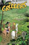  city clothing comic comic_cover cover critters_(comic_book) english_text eyewear female feral glasses kate_worley leaves llama male mammal mountain mouse palm_tree pith_helmet reed_waller reins rodent ruins saddle shoes shorts sign signature text 