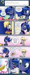  3ds blonde_hair blue_fur blue_hair bravely_default chocolate comic crown derpy_hooves_(mlp) dialog duo english_text equine female feral friendship_is_magic fur green_eyes grey_fur hair holidays horn horse john_joseco mammal my_little_pony nintendo pegasus pony princess_luna_(mlp) royalty text tiara tumblr valentine&#039;s_day valentine's_day video_games winged_unicorn wings yellow_eyes 