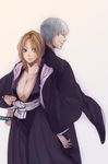  bleach breasts hana_(interstice) ichimaru_gin large_breasts matsumoto_rangiku 