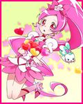  1girl absurdly_long_hair chypre_(heartcatch_precure!) cure_blossom hanasaki_tsubomi heartcatch_precure! long_hair looking_at_viewer magical_girl pink_eyes pink_hair precure very_long_hair yui_(kanatamoo) 