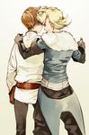  belt blonde_hair bravely_default:_flying_fairy bravely_default_(series) brown_hair gloves multiple_boys ringabel sio_1234 smile tiz_oria 