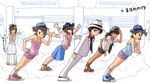  :3 amami_haruka casual cosplay dancing fedora formal futami_ami futami_mami ganaha_hibiki hagiwara_yukiho hat idolmaster idolmaster_(classic) kikuchi_makoto kozou_(rifa) leaning leaning_forward legs michael_jackson michael_jackson_(cosplay) multiple_girls necktie pant_suit real_life reverse_trap smooth_criminal suit translated x_x 