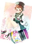  brown_hair eiyuu_senki furari furayu_(flayu) glasses inou_tadataka_(eiyuu_senki) rice 