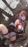  girls_frontline jay_xu pantsu st_ar-15_(girls_frontline) torn_clothes 