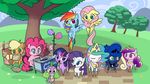  applejack_(mlp) bag blue_eyes cloud cone cotton_candy crown cute dragon dreatos egg equine eyeshadow female fluttershy_(mlp) flying freckles friendship_is_magic glowing gold grass green_eyes group hair horn horse levitation magic makeup mammal multi-colored_hair my_little_pony necklace outside path pegasus pinkie_pie_(mlp) pony princess_cadance_(mlp) princess_celestia_(mlp) princess_luna_(mlp) purple_eyes rainbow_dash_(mlp) rainbow_hair rarity_(mlp) sky slit_pupils sparkles spike_(mlp) standing tree twilight_sparkle_(mlp) unicorn valcron winged_unicorn wings 