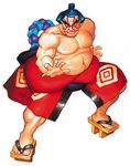  90s capcom edmond_honda fat illustration official_art oldschool street_fighter street_fighter_ii sumo yasuda_akira 