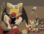  aoki_(fumomo) knuckles_the_echidna miles_prower miles_tails_prower rouge_the_bat shadow_the_hedgehog silver_the_hedgehog sonic sonic_the_hedgehog 