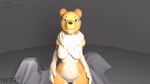  animated anthro big_breasts black_nose blue_eyes breasts canine cgi chest_tuft digimon female fox fur looking_at_viewer loop mammal navel nipples nude open_mouth pussy renamon solo thick_thighs tuft wide_hips winnie_the_pooh_(franchise) wolvalix yellow_fur 