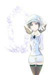  artist_request blue_eyes blue_hair crystal_(pokemon) hat pokemon pokemon_(game) twintails 