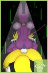  butt condom cowgirl_position crossgender digimon dothack female male mia on_top reddragonkan renamon sex straddling straight 