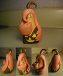  clay docksy figurine gourgeist nintendo photo pok&#233;mon pok&eacute;mon video_games yellow_eyes 