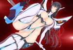  1girl breasts junketsu kamui_(kill_la_kill) kill_la_kill kiryuuin_satsuki large_breasts midriff 