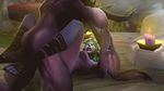  animated bouncing_breasts breasts candle duo elf female green_hair hair lying male missionary_position night_elf nude on_back purple_hair purple_skin rexx_(artist) sex straight video_games warcraft 