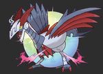  bird dragonith mega_evolution nintendo pok&#233;mon pok&eacute;mon skarmory video_games wings 