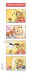  1girl 4koma aile chibi chinese comic girouette mri rockman rockman_zx translated what 