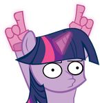  equine friendship_is_magic hair horn horse humor magic mammal multi-colored_hair my_little_pony pony reaction_image solo themightysqueegee twilight_sparkle_(mlp) unicorn 