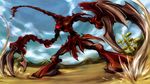  byneet final_fantasy final_fantasy_vii monster no_humans outdoors ruby_weapon sand 