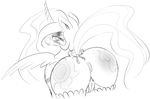  buttplug equine female friendship_is_magic horn horse looking_back mammal my_little_pony pony princess_celestia_(mlp) sex_toy solo winged_unicorn wings zev 