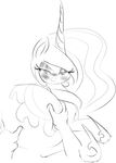  butt butt_grab equine female friendship_is_magic hands horn horse human interspecies mammal massage my_little_pony pony princess_celestia_(mlp) unicorn winged_unicorn wings zev 