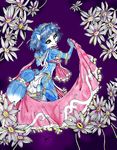  back_turned blackby canine dress female flower fox krystal mammal nintendo solo star_fox video_games 