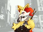  braixen canine fennec fox front_view grand_theft_auto grand_theft_auto_iv looking_at_viewer mammal nintendo pok&#233;mon pok&#233;morph pok&eacute;mon solo video_games 