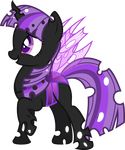  changeling drakizora friendship_is_magic hi_res horn my_little_pony solo twilight_sparkle_(mlp) vector wings 