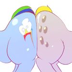  big_butt butt butt_to_butt cutie_mark derpy_hooves_(mlp) dildo double_dildo duo equine female friendship_is_magic horse jiggle lesbian mammal my_little_pony plain_background pony rainbow_dash_(mlp) sex sex_toy trinity-fate62 white_background 