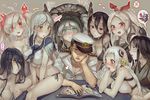  /\/\/\ 1boy 6+girls =3 ? abyssal_admiral_(kantai_collection) admiral_(kantai_collection) ahoge airfield_hime armored_aircraft_carrier_oni bangs bare_shoulders battleship_hime between_legs bikini bikini_top black_bikini black_gloves black_hair black_panties blush book breast_press breasts cannon cleavage collar collarbone convenient_censoring cowgirl_position desk doggystyle female_pervert flying_sweatdrops girl_on_top gloves green_eyes grey_background hair_over_one_eye hand_between_legs hand_on_another's_shoulder hand_on_own_cheek harem hat heart hetero horns kantai_collection large_breasts long_hair looking_at_another looking_down military military_uniform multiple_girls naval_uniform nude on_table oni_horns open_book open_mouth over_shoulder pale_skin panties pervert ponytail pornography reading red_eyes riding ru-class_battleship sailor_hat school_uniform sex shinkaisei-kan shocker short_hair short_sleeves side-tie_panties sigh simple_background sitting skindentation smile southern_ocean_war_hime spoken_blush straddling sweat swimsuit ta-class_battleship table tears translated twintails underwear uniform v_arms walzrj white_hair wo-class_aircraft_carrier yellow_eyes yo-class_submarine 