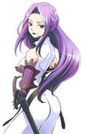  ass code_geass cornelia_li_britannia elbow_gloves gloves kacka lipstick long_hair lowres makeup purple_eyes purple_hair sword weapon 