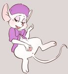  anus blush bottomless clitoris female fur hat mammal miss_bianca mouse paperclip_(artist) pussy rodent solo spread_legs spread_pussy spreading the_rescuers urethra white_fur 