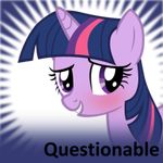  animal_ears blush equine female friendship_is_magic hair horn horse looking_at_viewer mammal mane meme multi-colored_hair my_little_pony pegasus pony purple_eyes shy smile twilight_sparkle_(mlp) unicorn unknown_artist winged_unicorn wings 