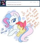 blue_eyes bow duo english_text equine famosity female friendship_is_magic fur hair hi_res horse mammal multi-colored_hair my_little_pony pegasus pony red_hair star_catcher_(mlp) text tumblr white_fur wings young 