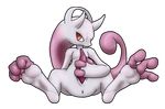  erection hindpaw male mega_evolution mega_mewtwo_y mewtwo nintendo paws penis pok&eacute;mon red_eyes toes video_games 