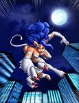  city dark_stalkers darkstalkers falling felicia felicia_(darkstalkers) feline female mammal night not_furry solo tpollockjr video_games 