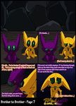  big_ears bloodstone brothers cave comic ear_piercing english_text eyes_closed gem_(character) ghost male nintendo piercing pok&#233;mon pok&eacute;mon rocks sableye shiny_pok&#233;mon shiny_pokemon sibling spirit surprise text vibrantechoes video_games 