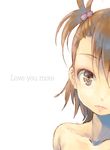  brown_eyes brown_hair english futami_ami head_out_of_frame idolmaster idolmaster_(classic) lips looking_at_viewer side_ponytail solo yae_(mono110) 