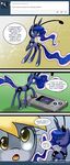  breezie_(mlp) comic cute cutie_mark derpy_hooves_(mlp) dialog english_text equine female feral friendship_is_magic horn horse john_joseco mammal my_little_pony pegasus pony princess_luna_(mlp) text winged_unicorn wings 