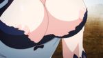  1girl animated animated_gif breasts hyakka_ryouran_samurai_girls large_breasts nipples sasaki_kojirou_(hyakka_ryouran) solo 