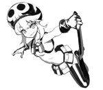  alternate_costume bad_id bad_pixiv_id banned_artist belt boots flat_chest gloves greyscale hat holster jakuzure_nonon kill_la_kill knife monochrome nudist_beach_uniform s_tanly shoulder_holster skull_print solo spoilers thigh_boots thighhighs utility_belt 